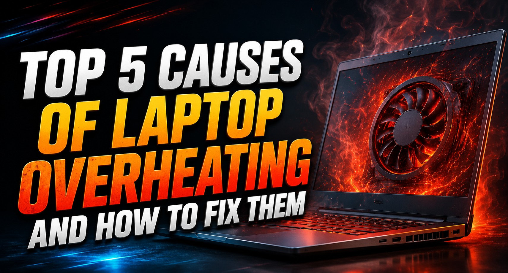Top 5 Causes of Laptop Overheating and How to Fix Them